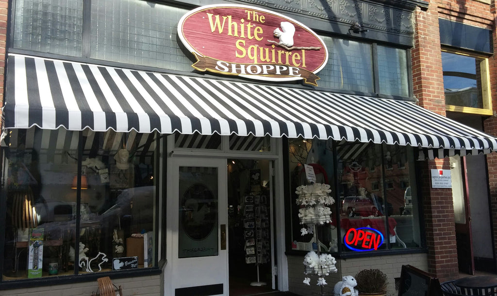 WHITE SQUIRREL AWNING IS NOW UP
