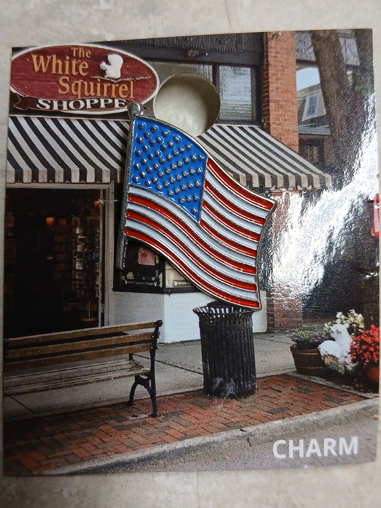 Hat/Lapel Pin - Painted Metal - American Flag