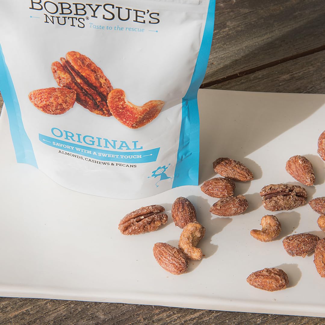 Bobby Sue's Nuts – Artisan Dry Roasted Mixed Nuts | Gluten-Free & Non-GMO