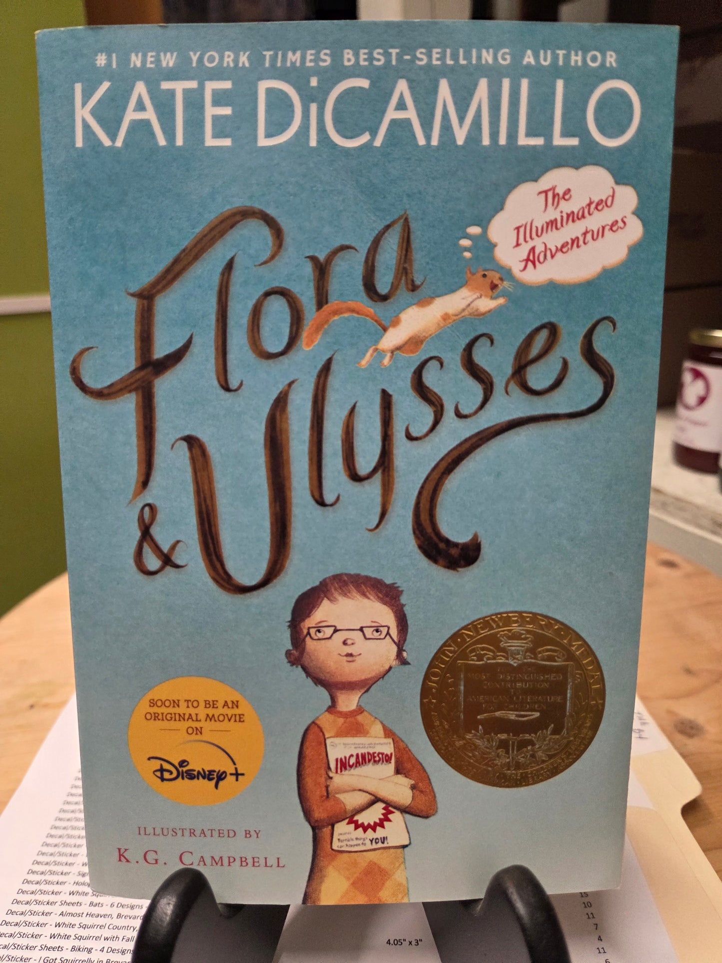 Book - Flora & Ulysses by Kate DiCamillo