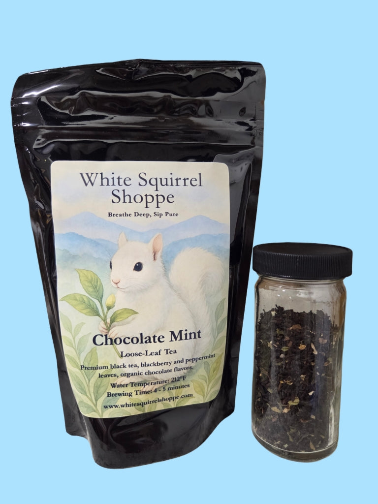 Tea Loose-Leaf, Black, Tippy Assam, Chocolate Mint, Russian Caravan, Blueberry, Peach, Rooibos, Chai, Green, Earl Grey