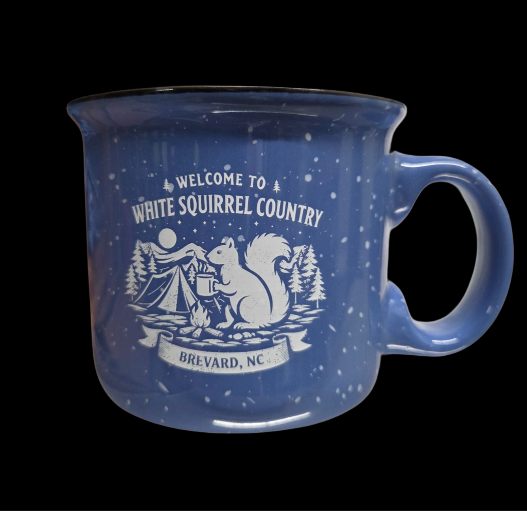 Drinkware - Coffee Mug - Campfire Style with Brevard, NC Logo
