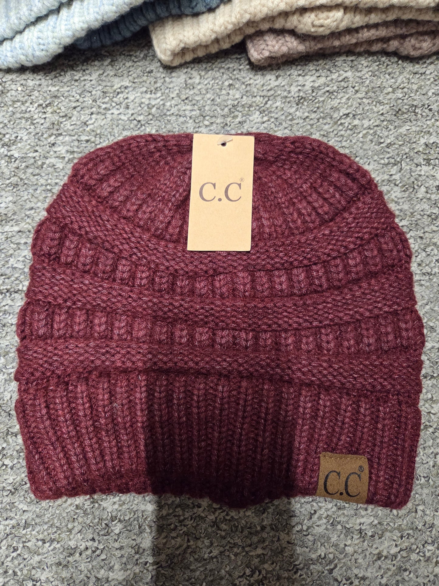 Hat - CC Adult Mixed Soft Yard Knit Beanie