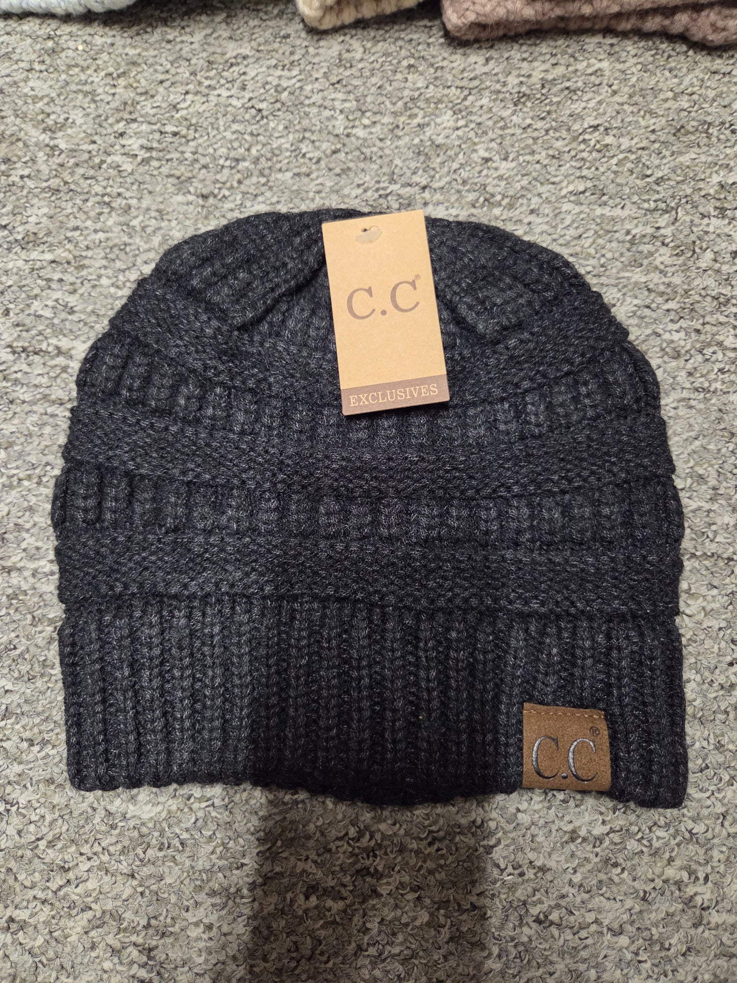 Hat - CC Adult Mixed Soft Yard Knit Beanie