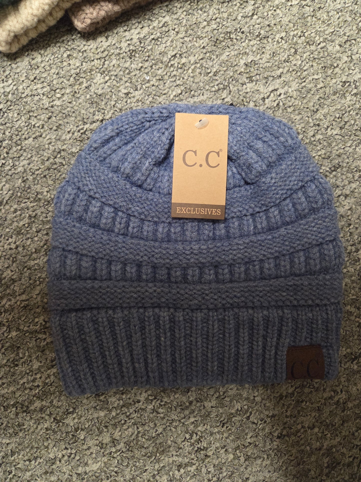 Hat - CC Adult Mixed Soft Yard Knit Beanie