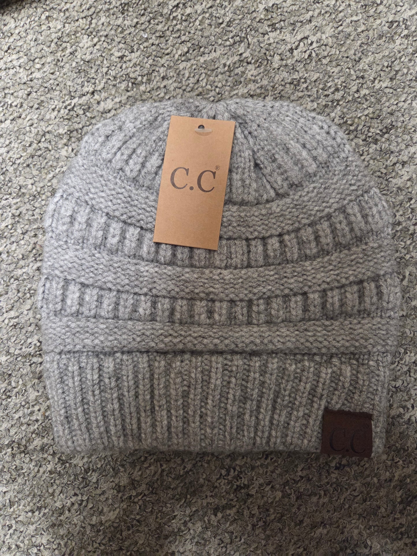 Hat - CC Adult Mixed Soft Yard Knit Beanie