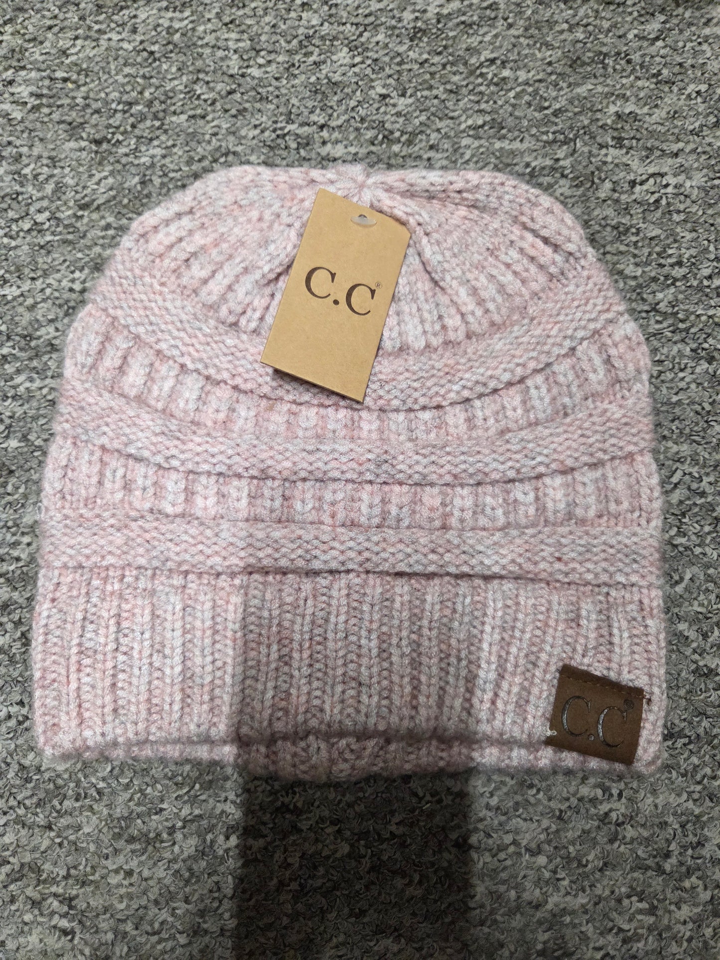 Hat - CC Adult Mixed Soft Yard Knit Beanie