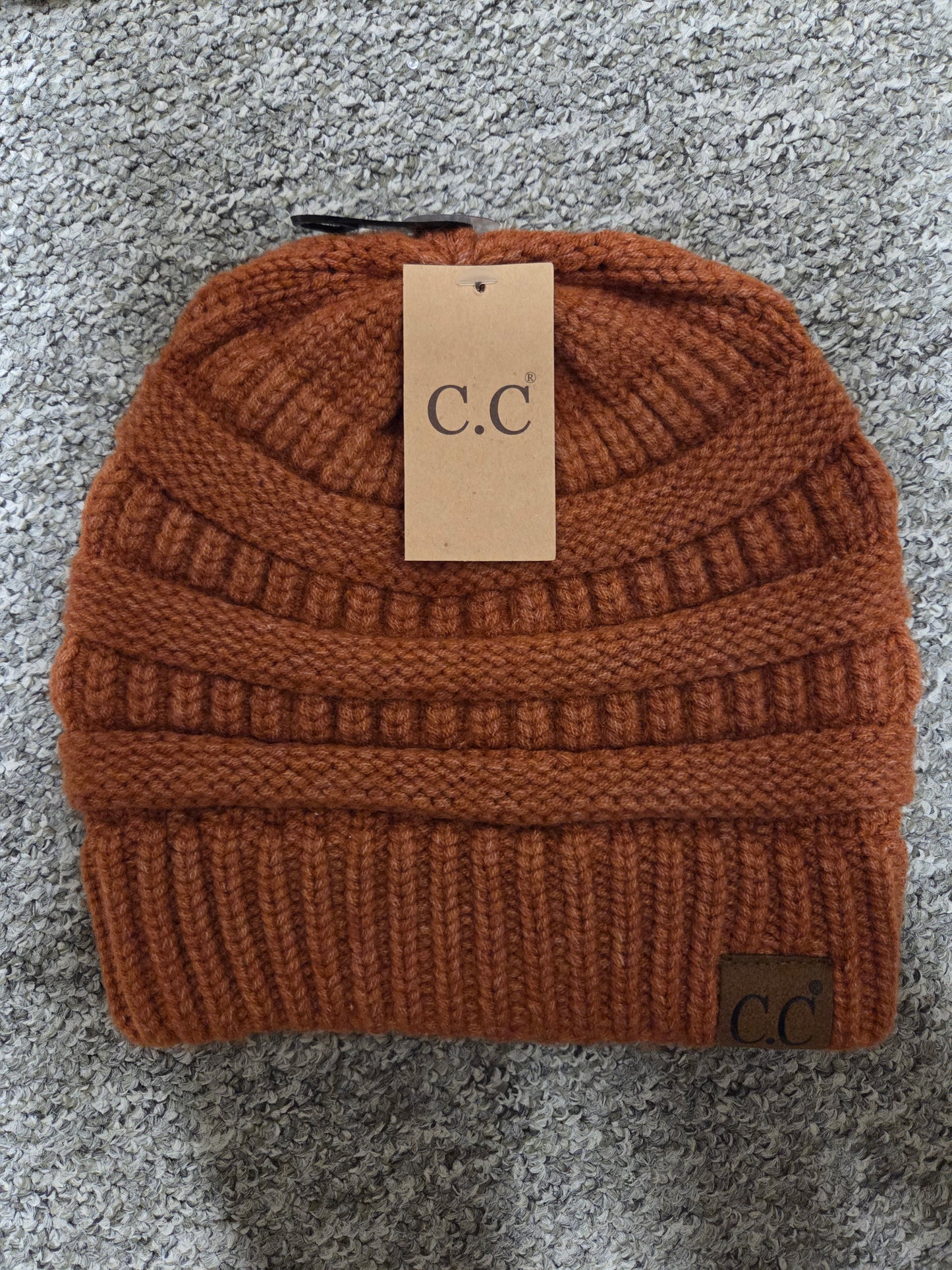 Hat - CC Adult Mixed Soft Yard Knit Beanie