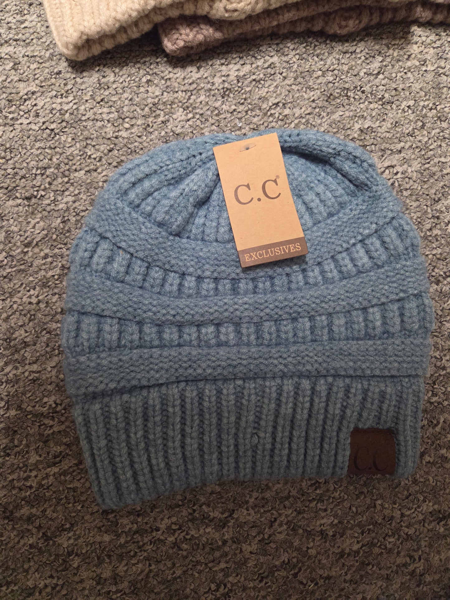 Hat - CC Adult Mixed Soft Yard Knit Beanie