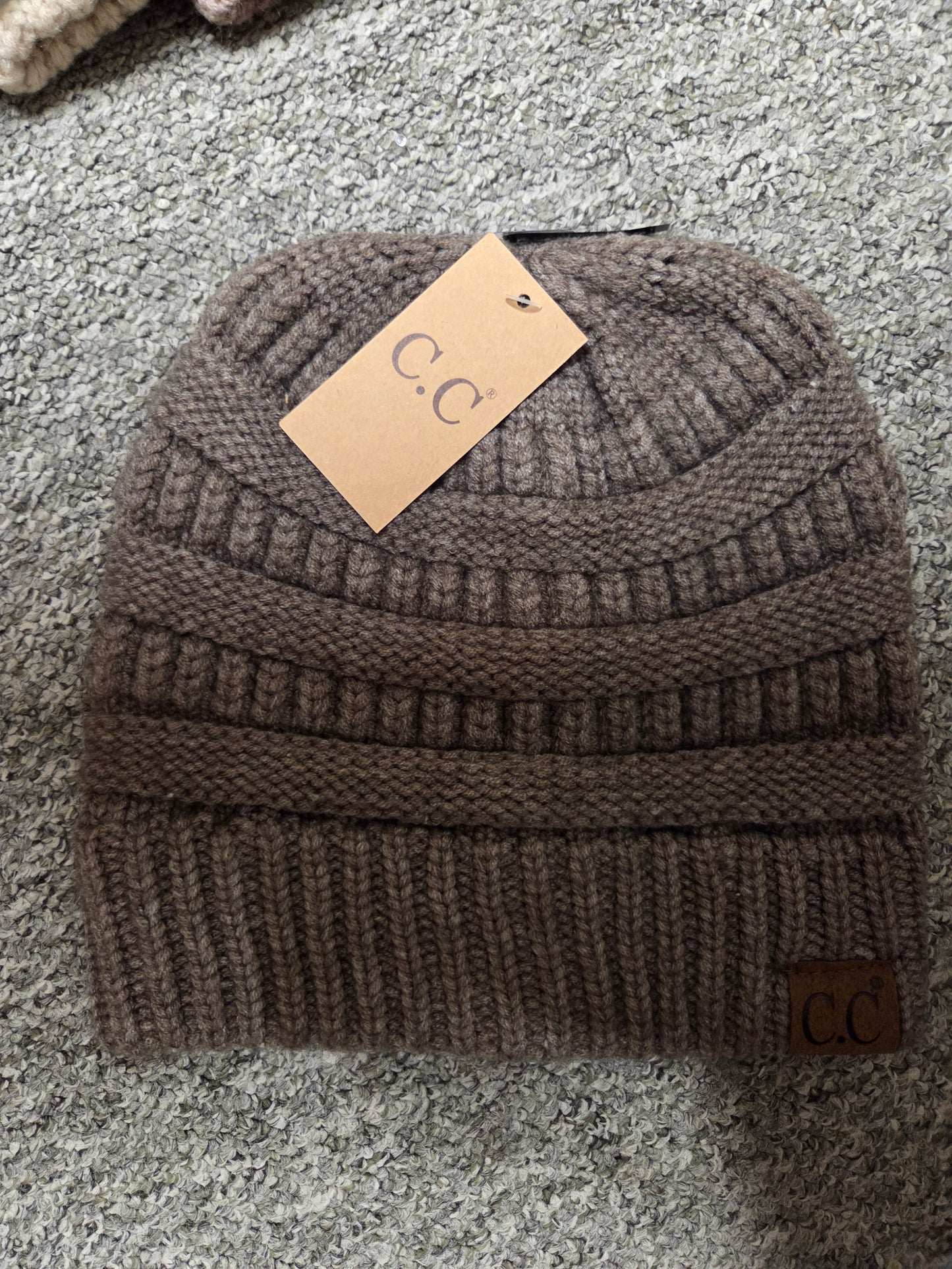 Hat - CC Adult Mixed Soft Yard Knit Beanie