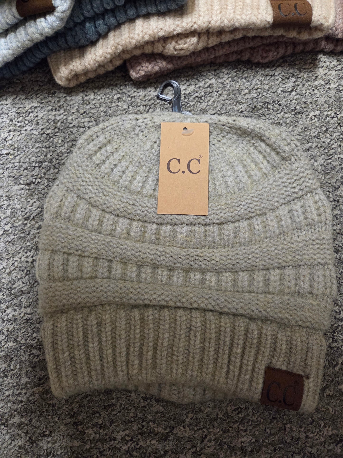 Hat - CC Adult Mixed Soft Yard Knit Beanie