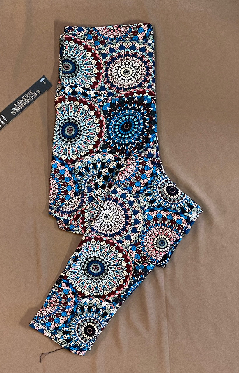 Leggings - Buttery Soft in Plus Sizes - Fits Sizes 12-24