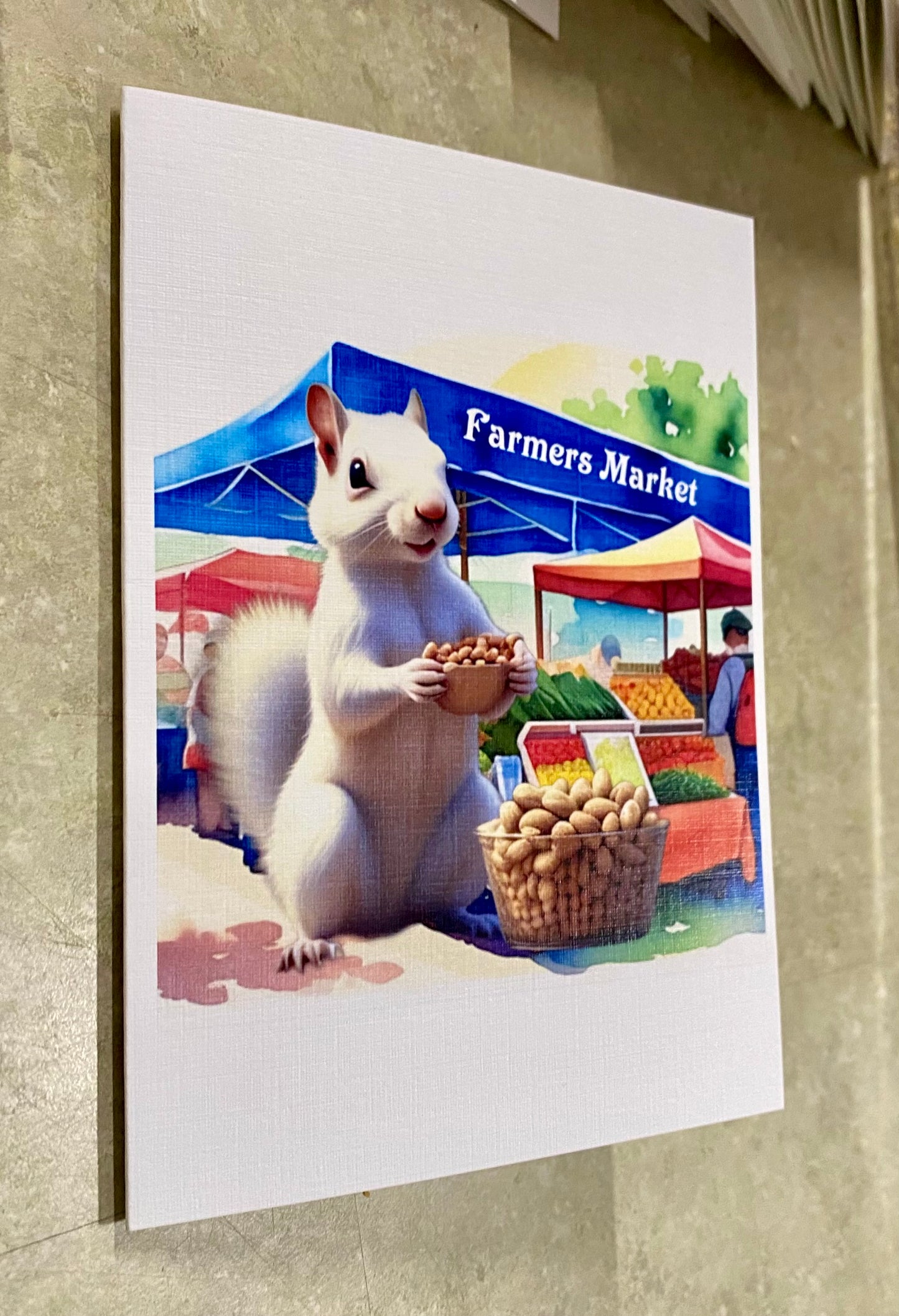 Notecards - White Squirrel Notecards by Lorraine Skala