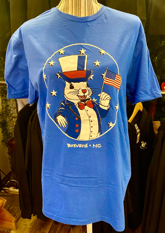 T-Shirt - Adult - Presidential Squirrel - Short Sleeve Crew Neck