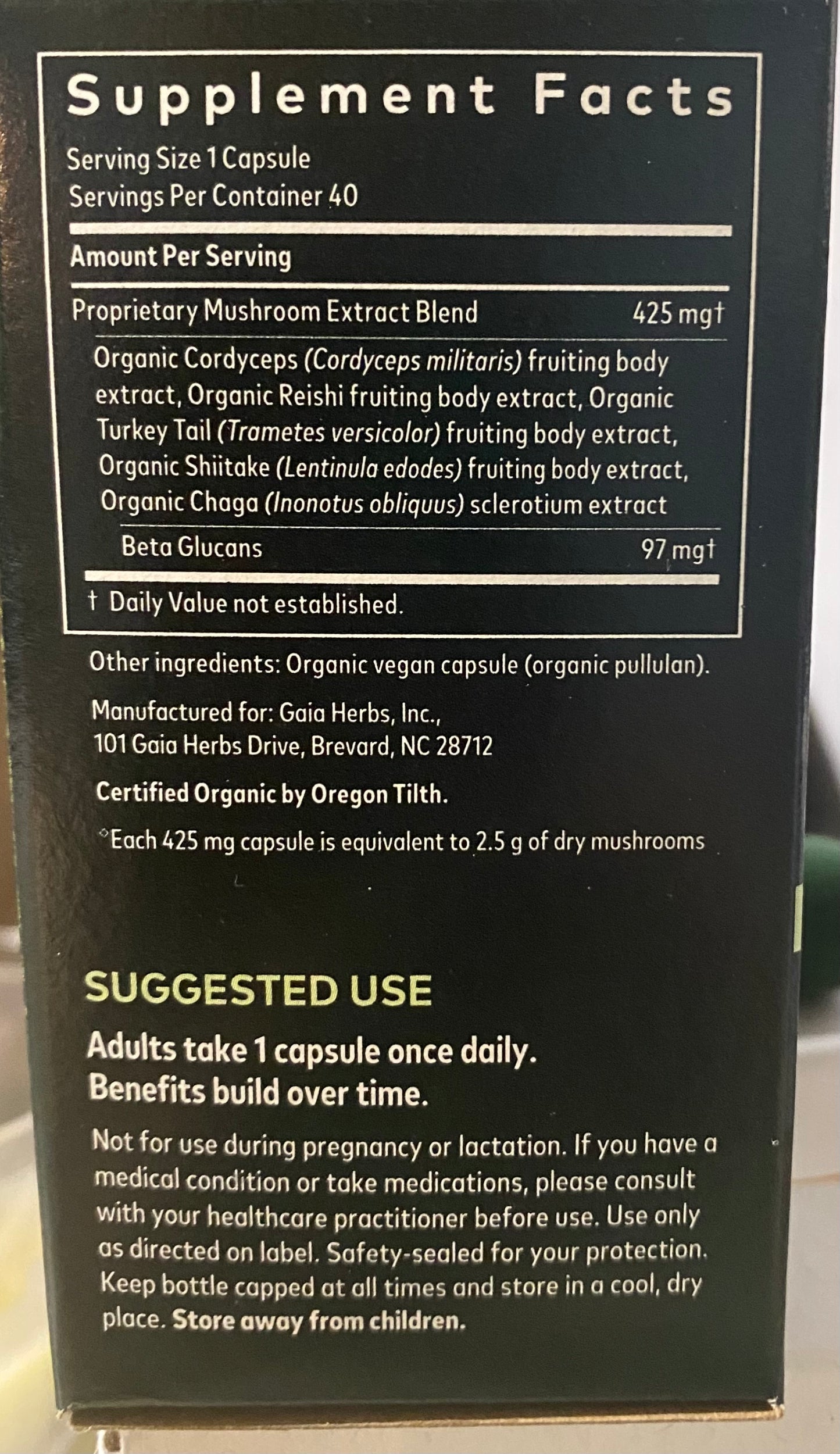 Gaia Herbs - Immune Mushroom Blend