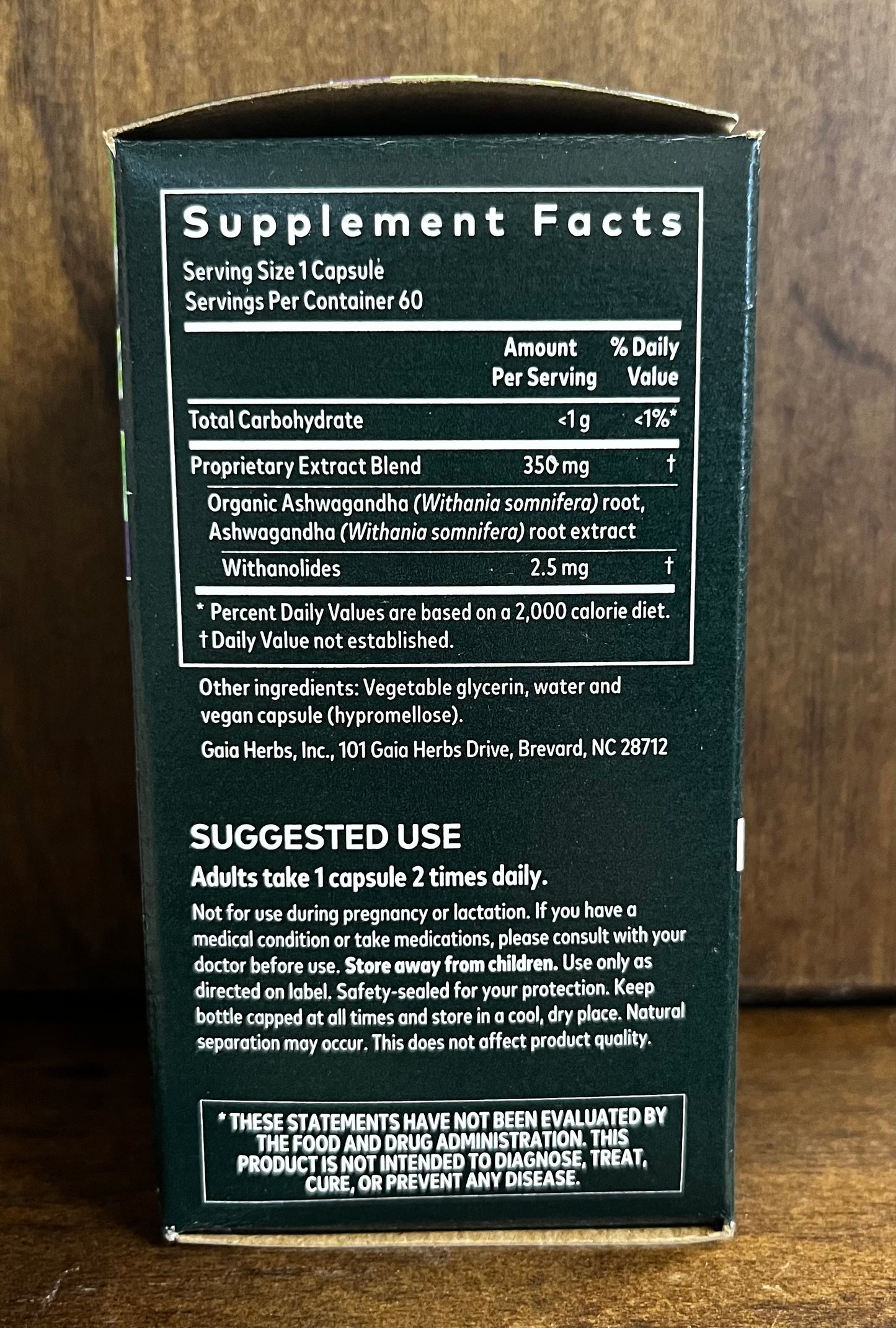 Gaia Herbs - Ashwagandha Root - Stress Support*
