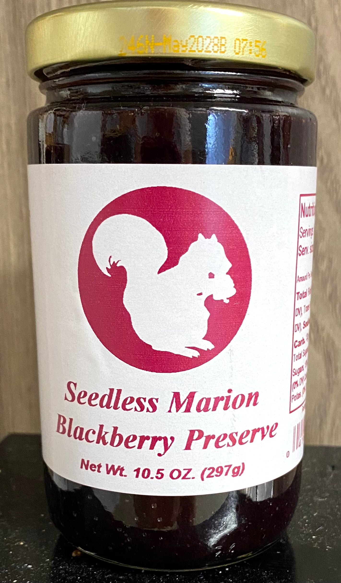 Jams, Jellies, Preserves, Marmalades, Fruit Butters made Especially for the White Squirrel Shoppe