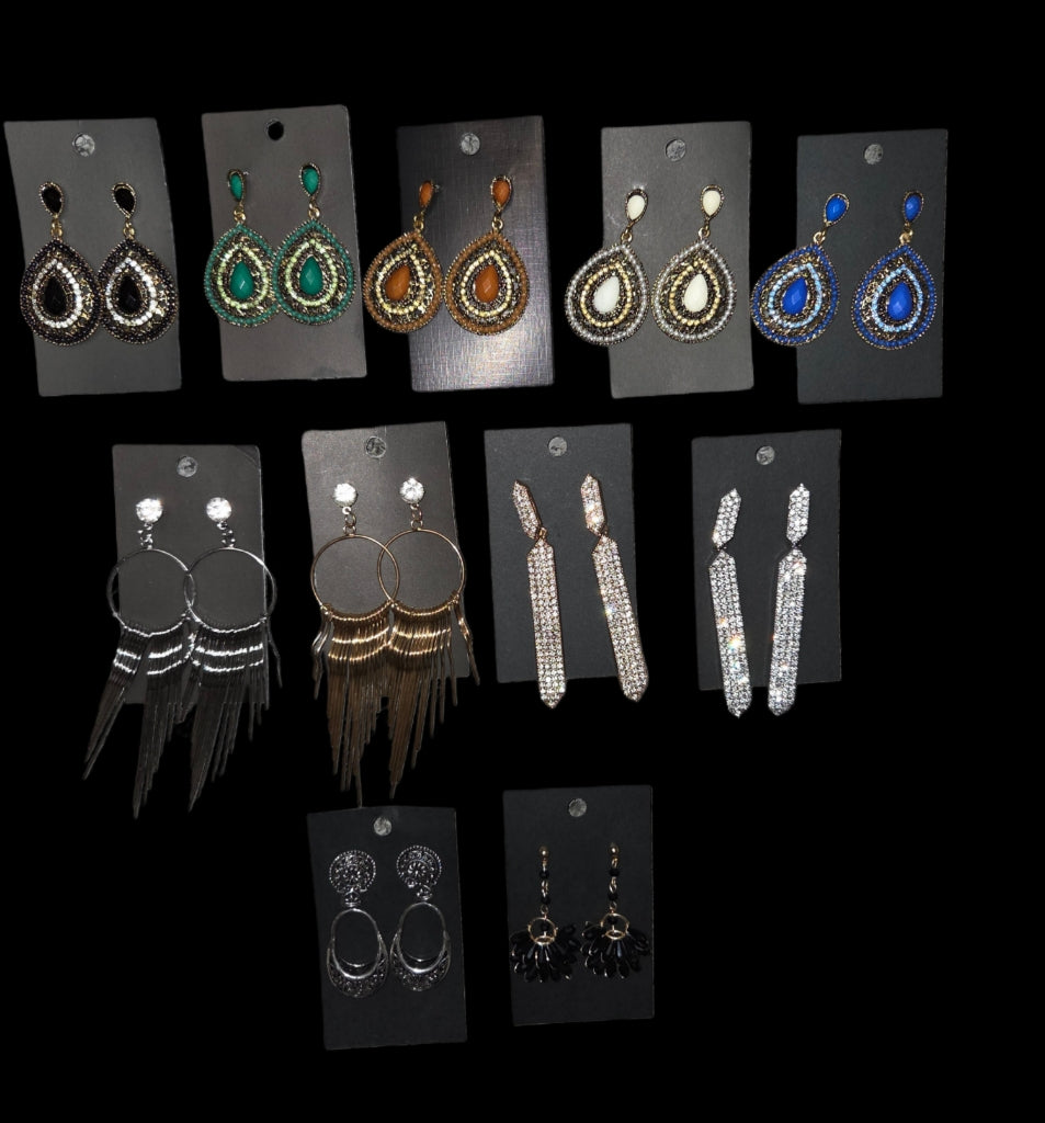 Jewelry - Earrings Drop Assorted in many Colors