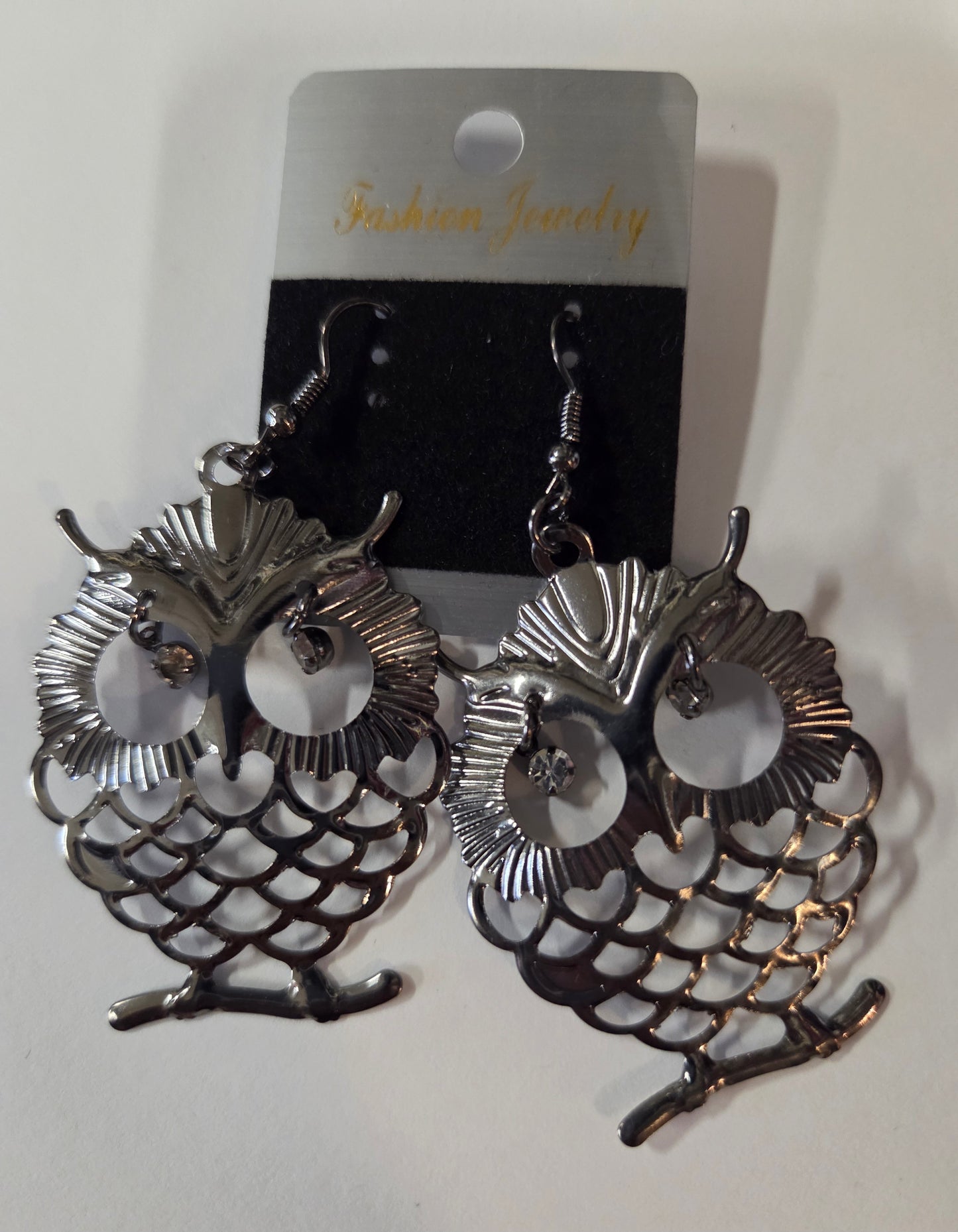 Jewelry - Earrings Dangle Assorted Laser Collection in Gold Silver and Black Tones