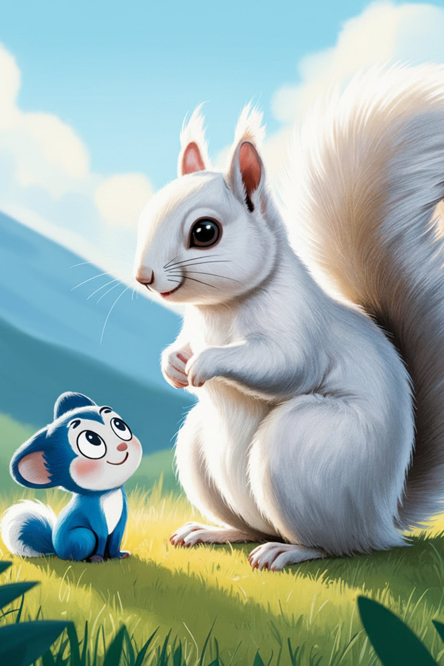 Puzzle - For Children - Best Day Ever: White Squirrel Playdate - 12"x 18" - 35 Pieces