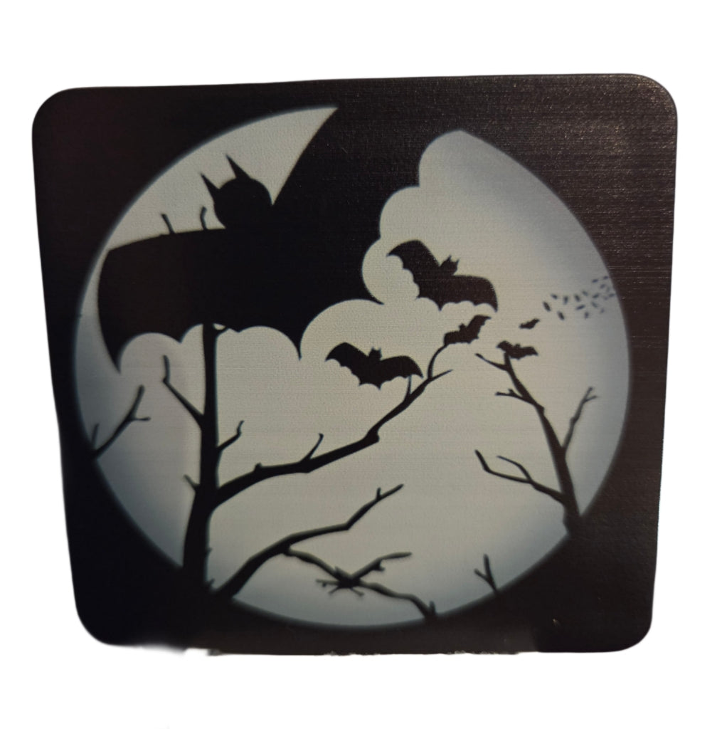 Night Lights - Custom Made for Our Shoppe - White Squirrels, Black Bats and Looking Glass Falls