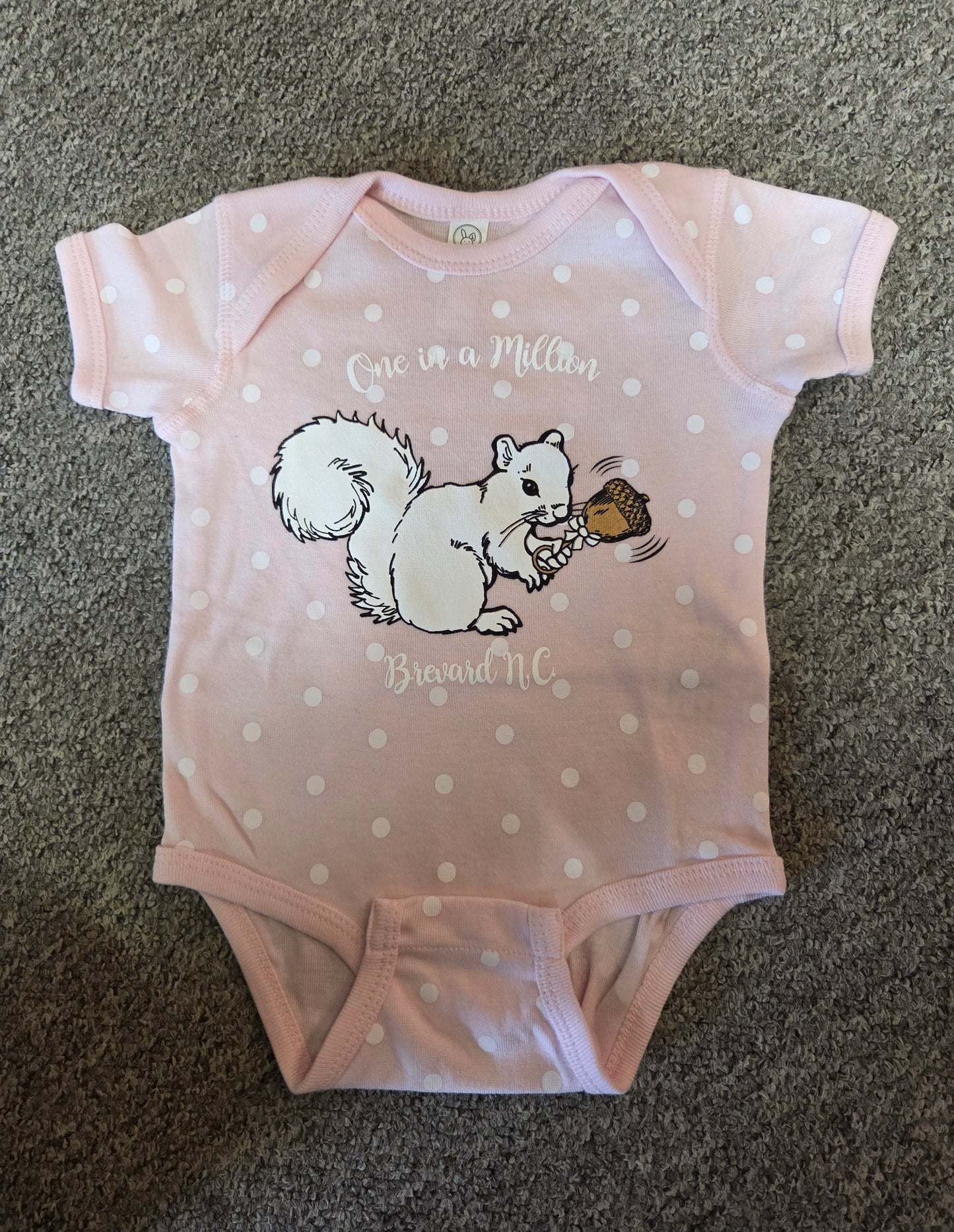 T-Shirt - Kids - Baby Onesie - One in a Million in Carolina Blue