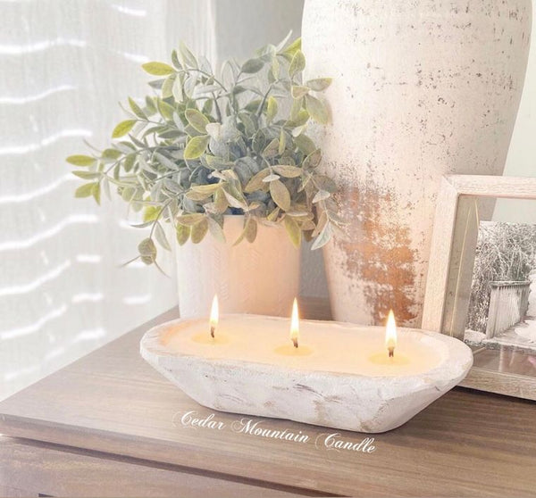 Small Dough Bowl Soy Candle – Flare Candles