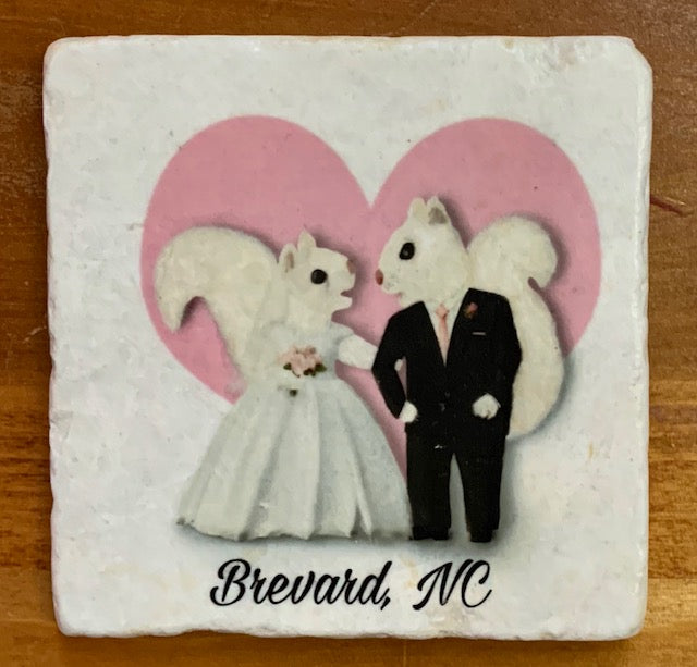Coasters - Tile - White Squirrel Sport and Hobby Enthusiasts