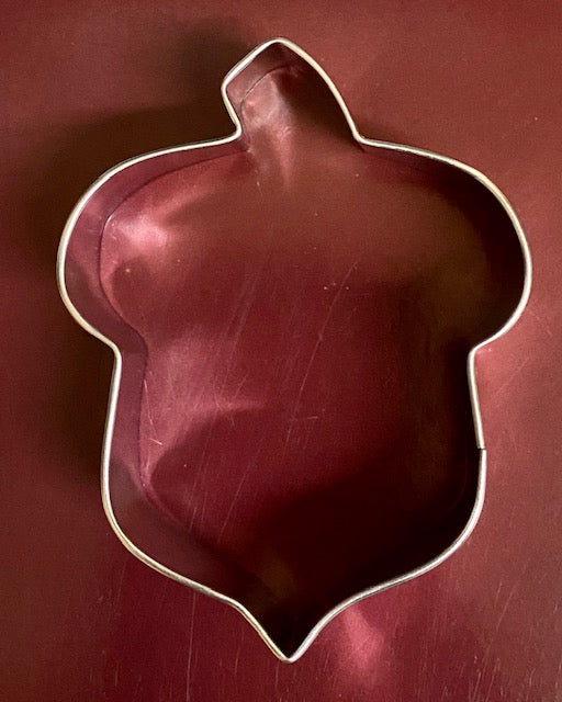 Cookie Cutter by Ann Clark - 3-1/2" Acorn Cookie Cutter