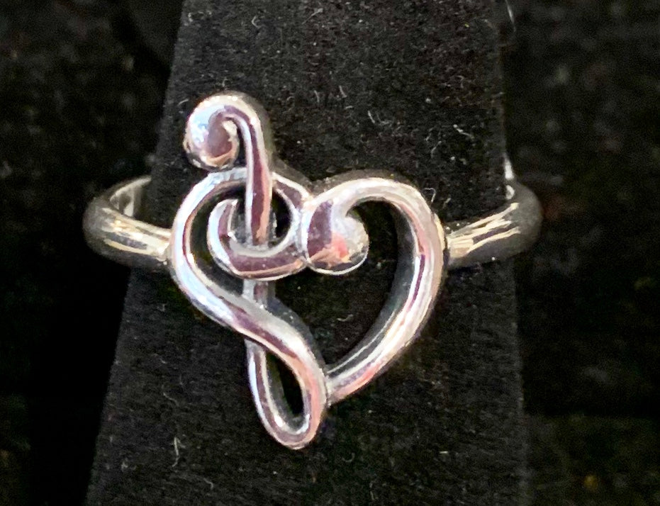 Jewelry - Sterling Silver Musical Ring