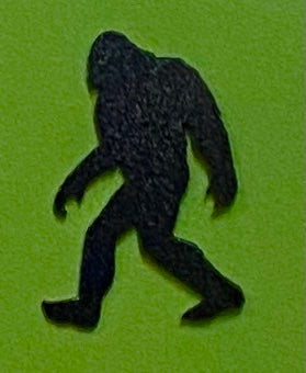 Magnet - Metal Cut Sasquatch