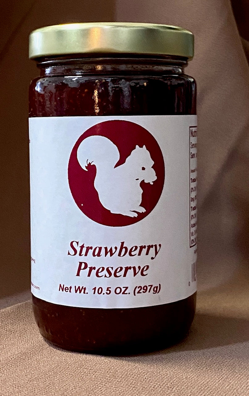 Jams, Jellies, Preserves, Marmalades, Fruit Butters made Especially for the White Squirrel Shoppe