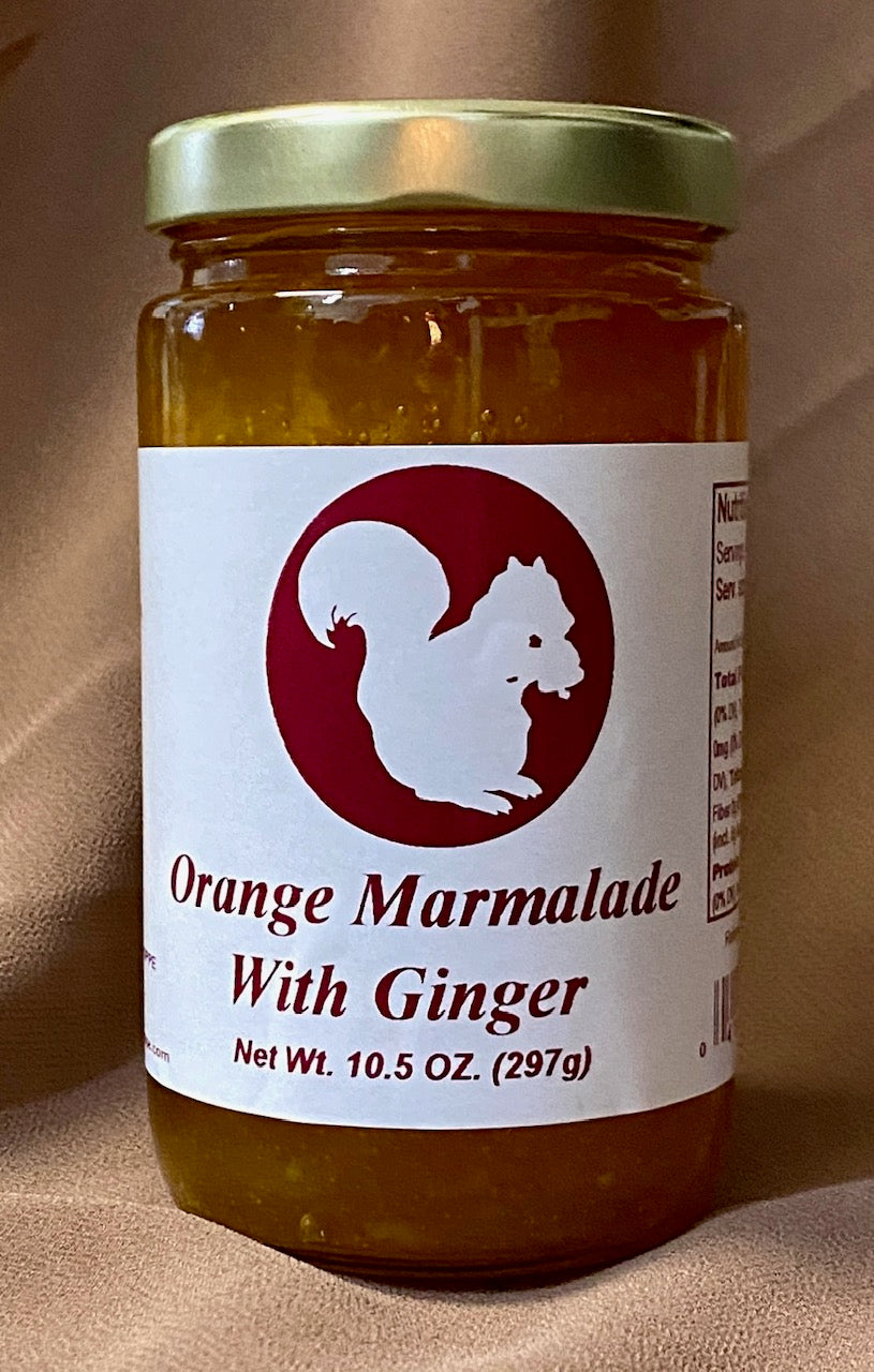 Jams, Jellies, Preserves, Marmalades, Fruit Butters made Especially for the White Squirrel Shoppe