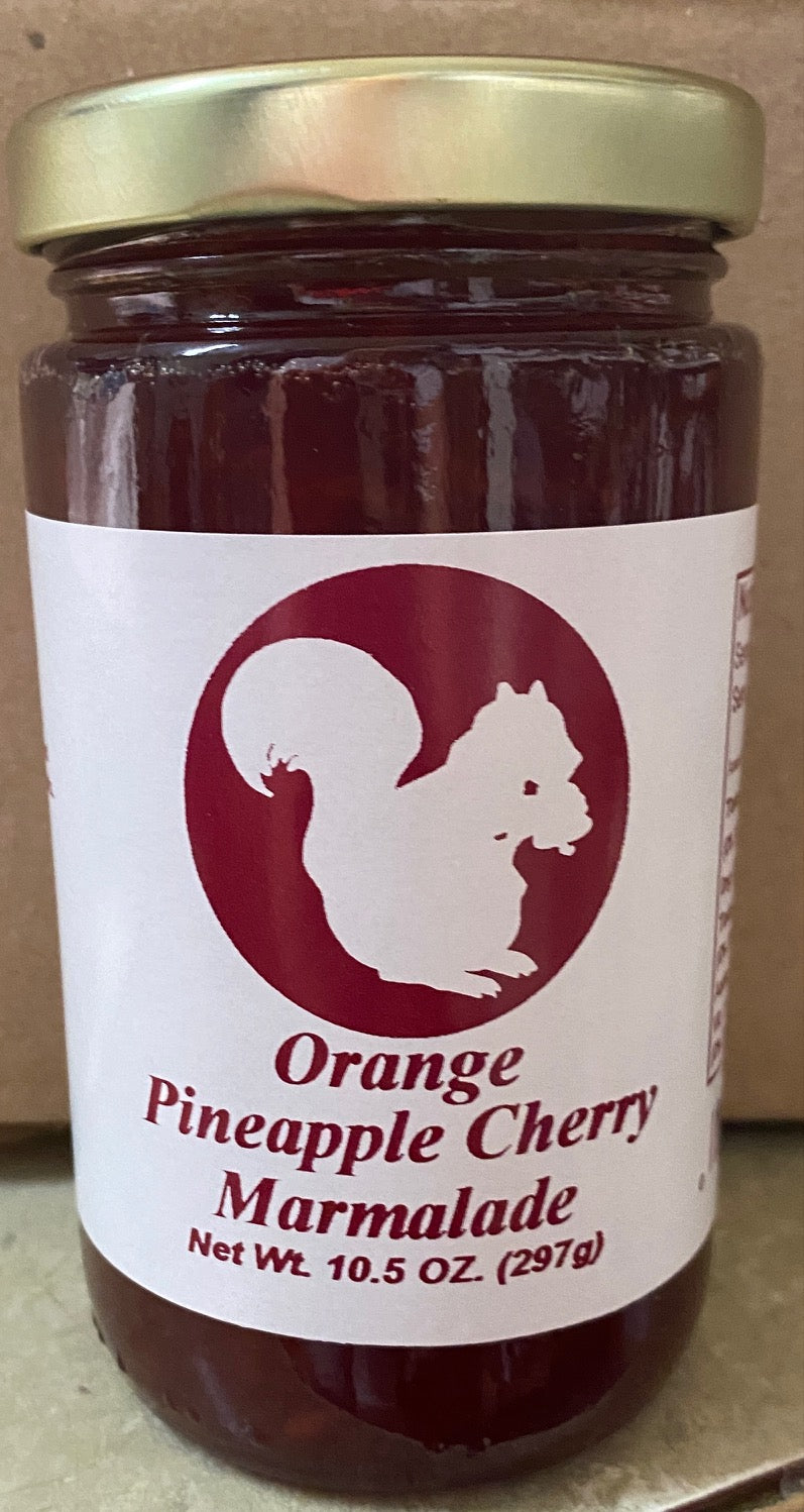 Jams, Jellies, Preserves, Marmalades, Fruit Butters made Especially for the White Squirrel Shoppe