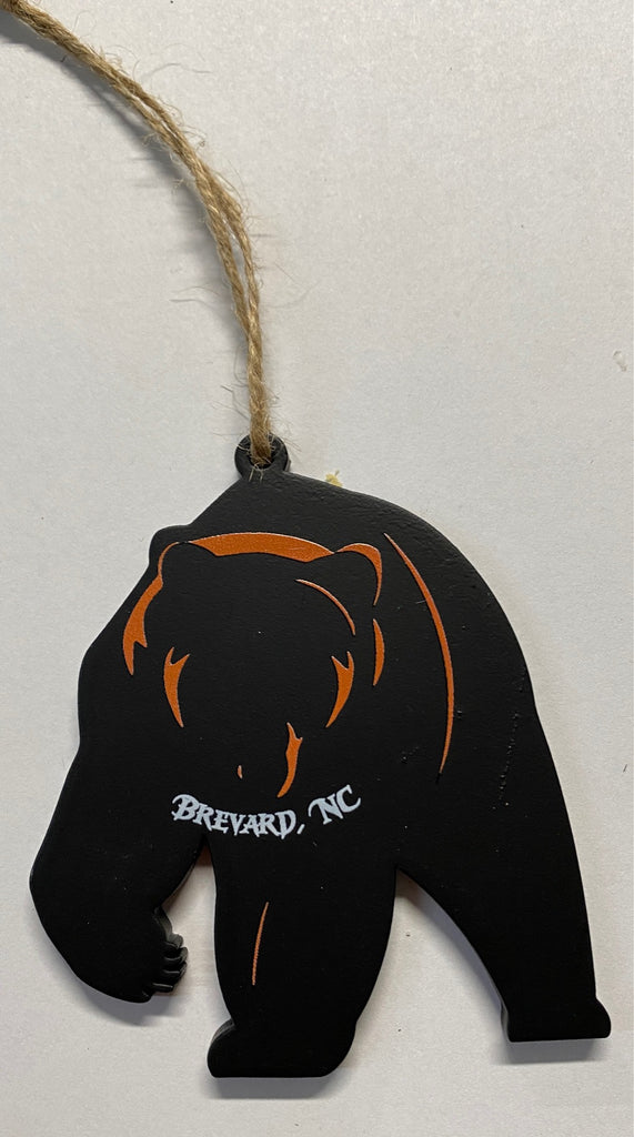 Ornament - Laser-Cut - Black Bear