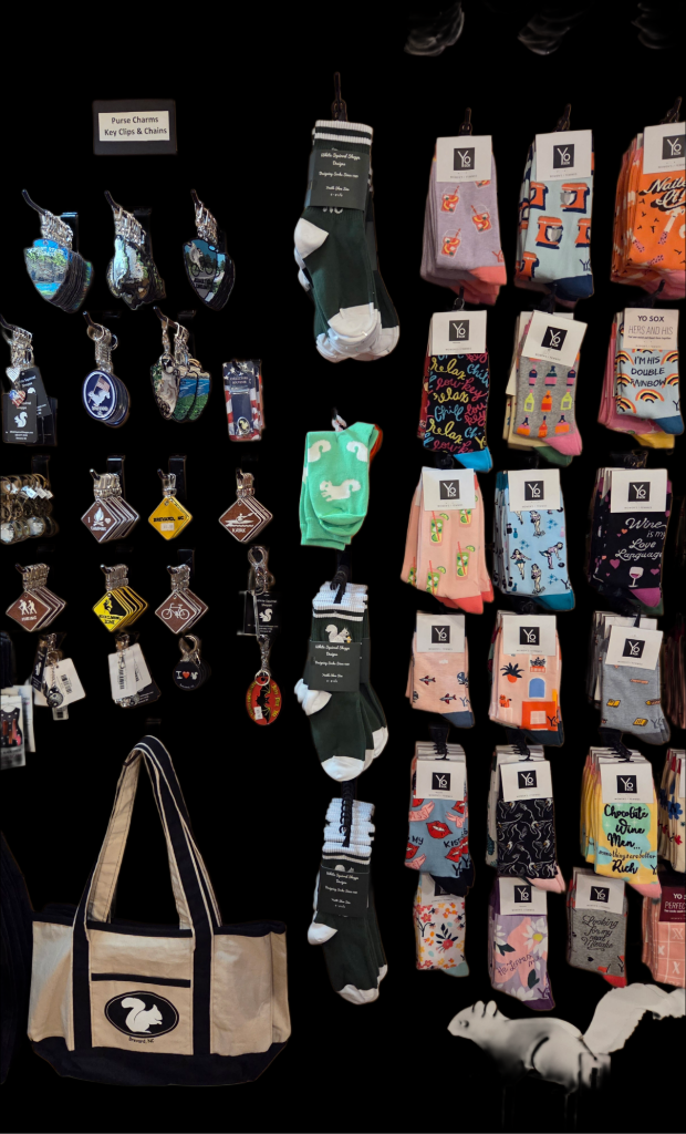 Novelty Merchandise, Socks & Key Chains