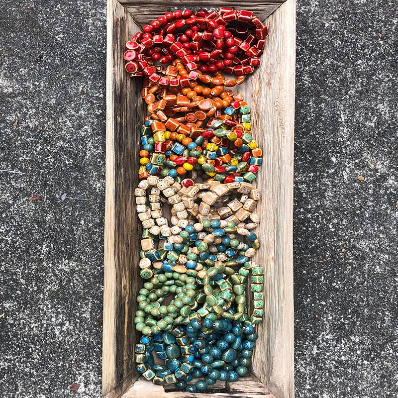 Jewelry - Bracelet - Clay Variety Stackable Elastic