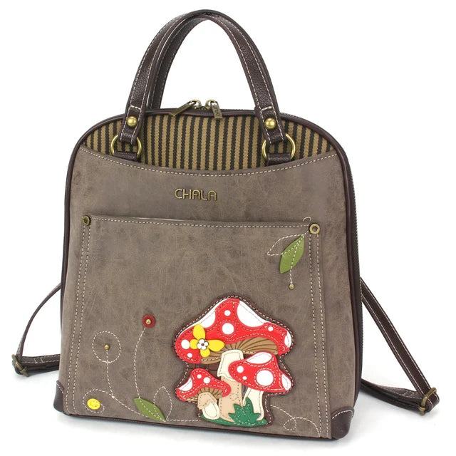 Bags - Chala Convertible Backpack Purse - Assorted Designs