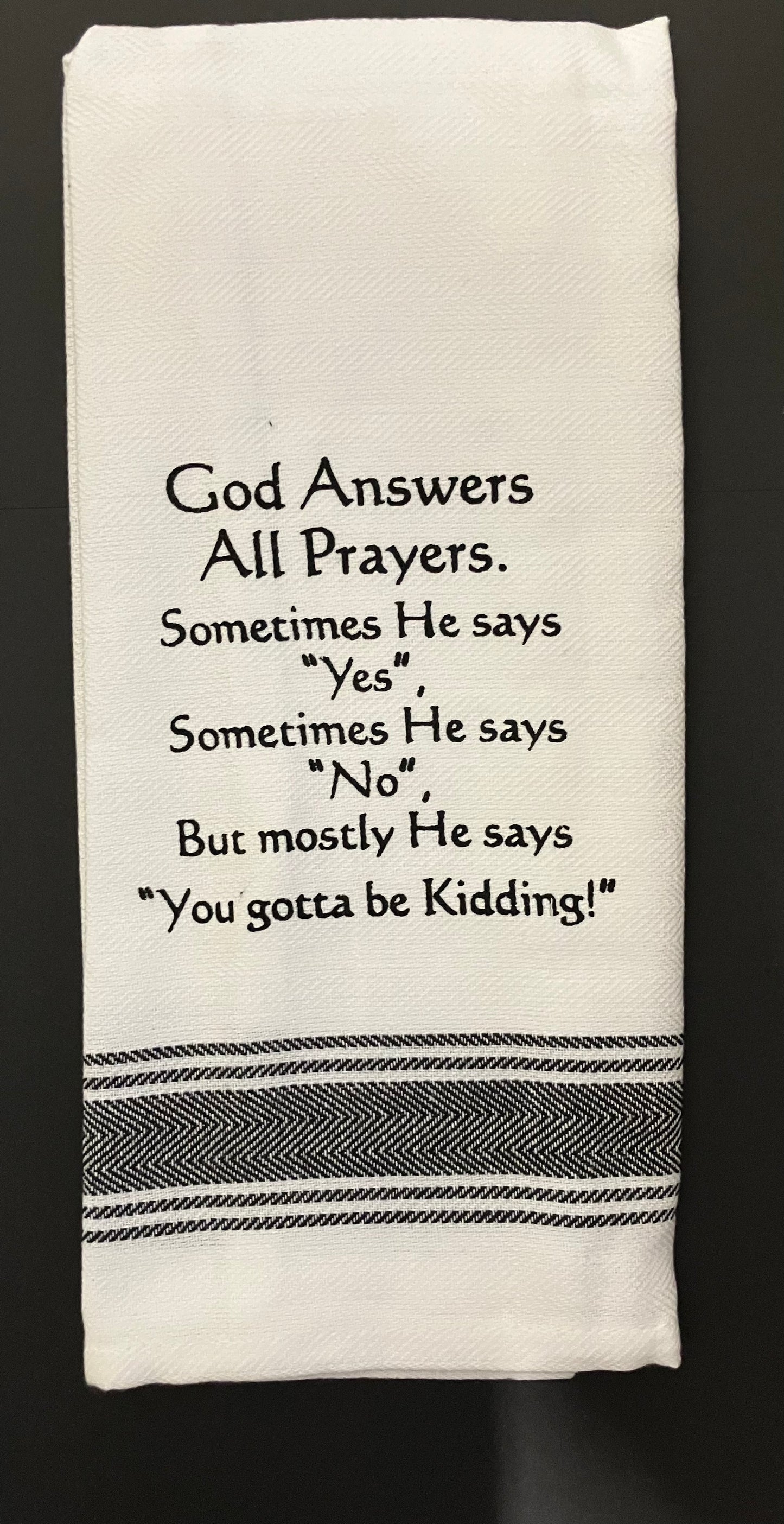 Towel - Bistro Towels with Funny Quotes