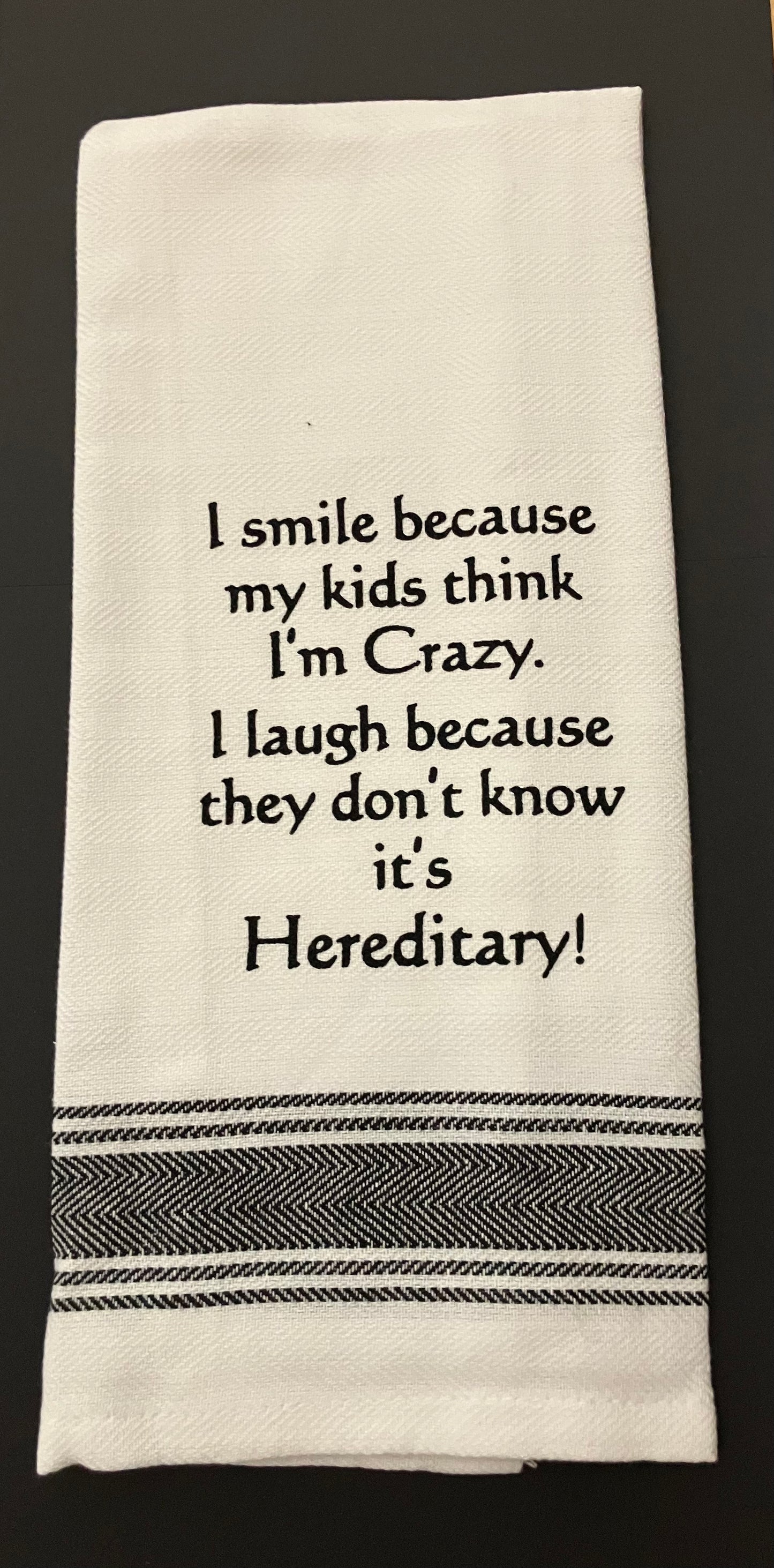Towel - Bistro Towels with Funny Quotes