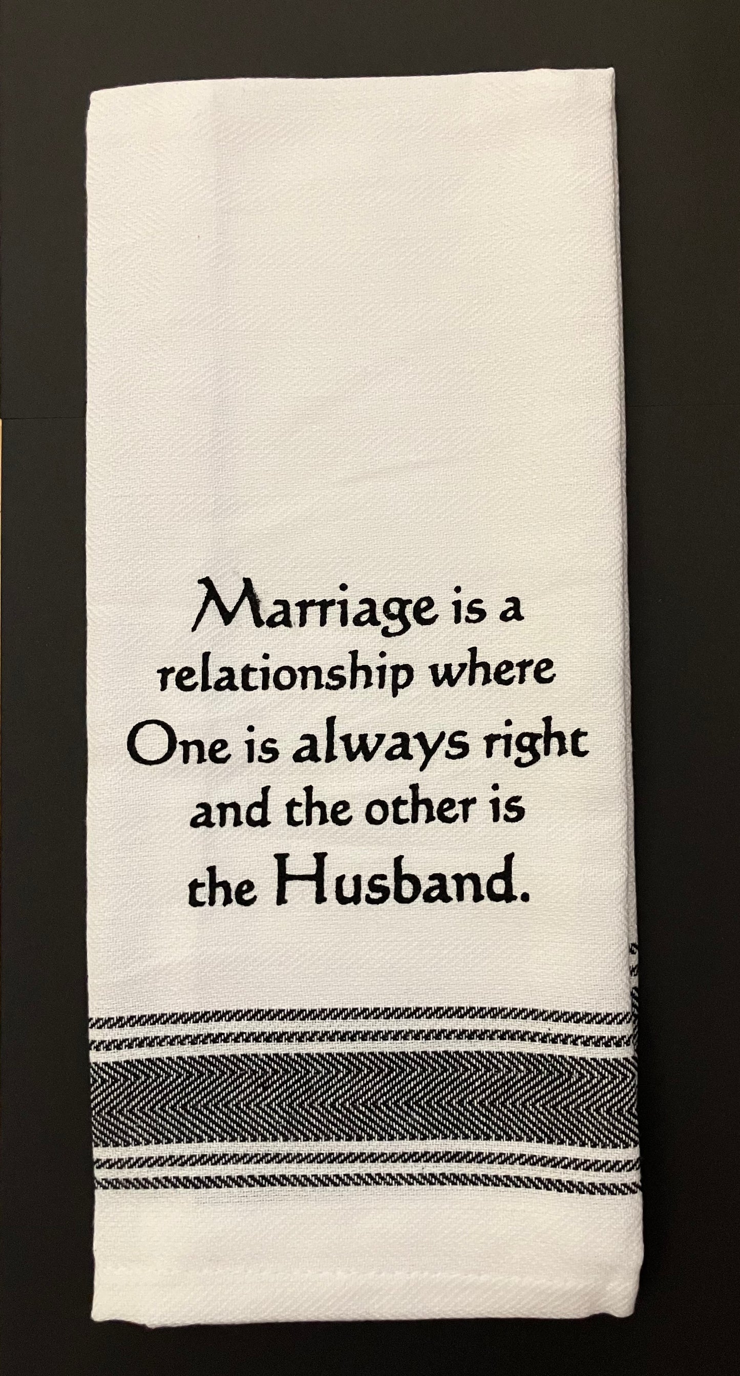 Towel - Bistro Towels with Funny Quotes