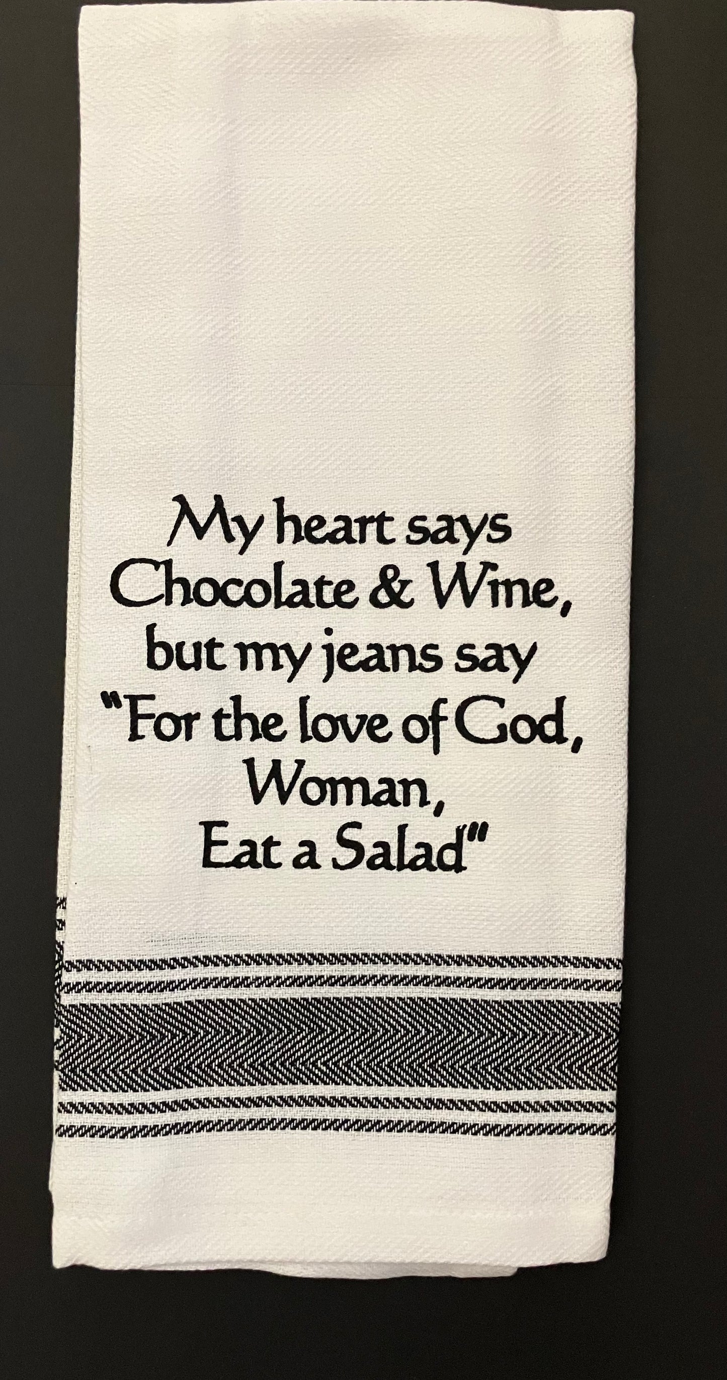 Towel - Bistro Towels with Funny Quotes
