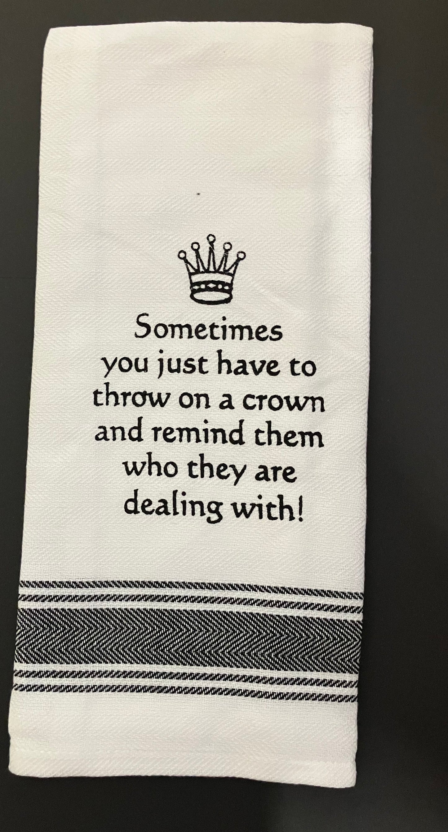 Towel - Bistro Towels with Funny Quotes