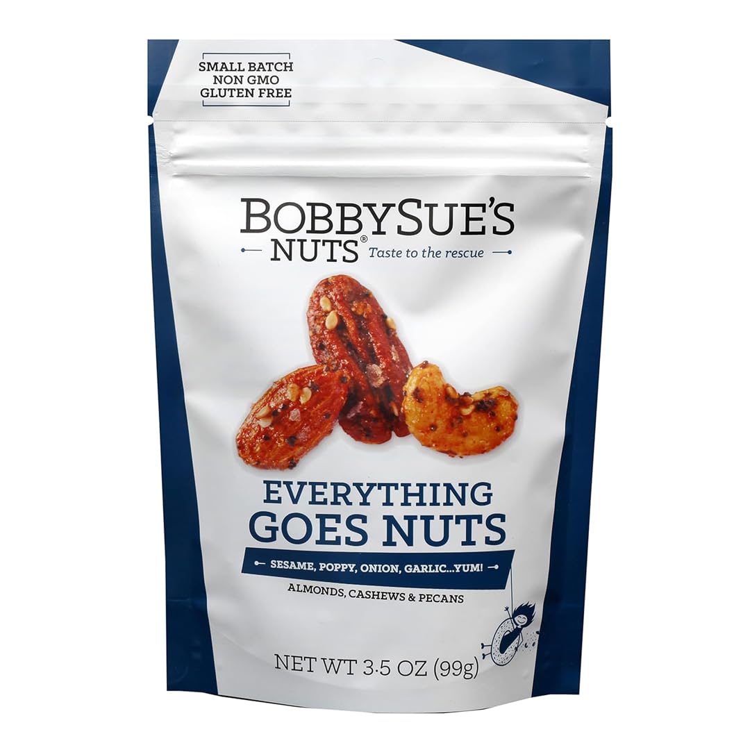 Bobby Sue's Nuts – Artisan Dry Roasted Mixed Nuts | Gluten-Free & Non-GMO
