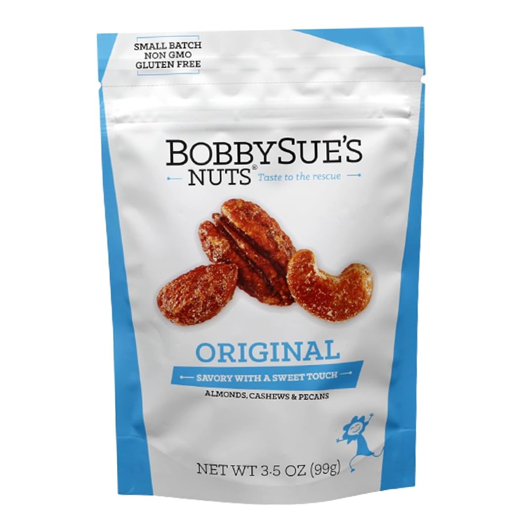Bobby Sue's Nuts – Artisan Dry Roasted Mixed Nuts | Gluten-Free & Non-GMO