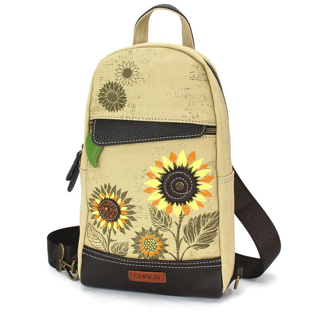Purse - Backpack Canvas Sling Bag - Chala