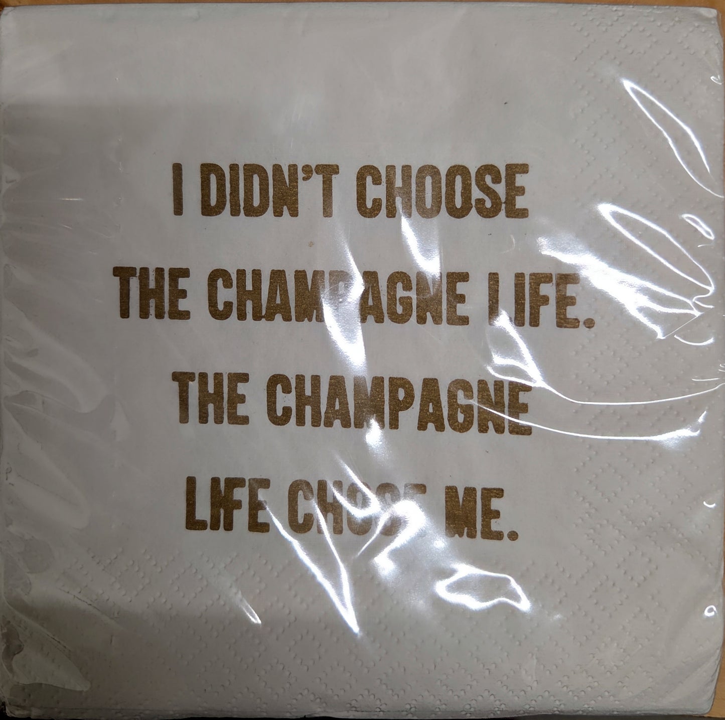 Napkins - Cocktail size for Happy Hour - Fun for Everyone - Festive Designs and Sayings
