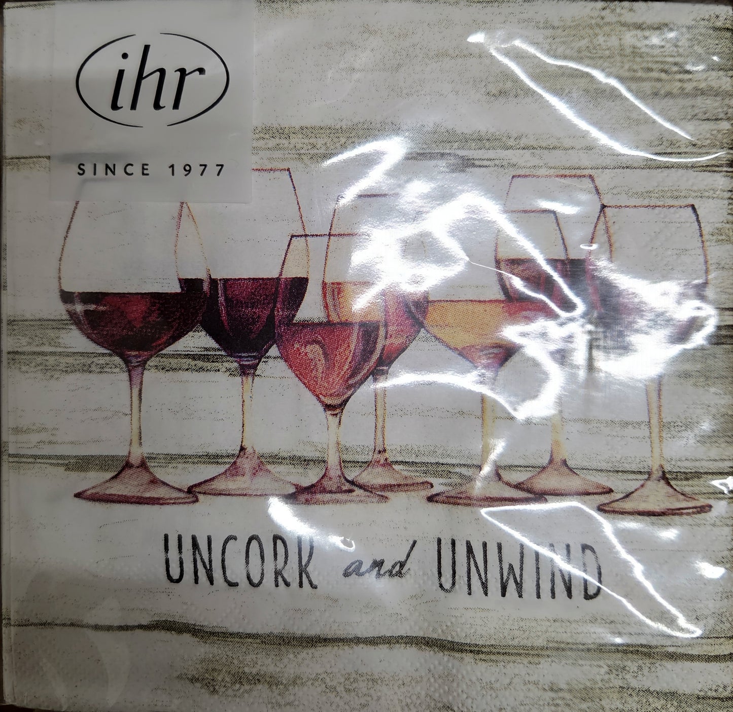 Napkins - Cocktail size for Happy Hour - Fun for Everyone - Festive Designs and Sayings