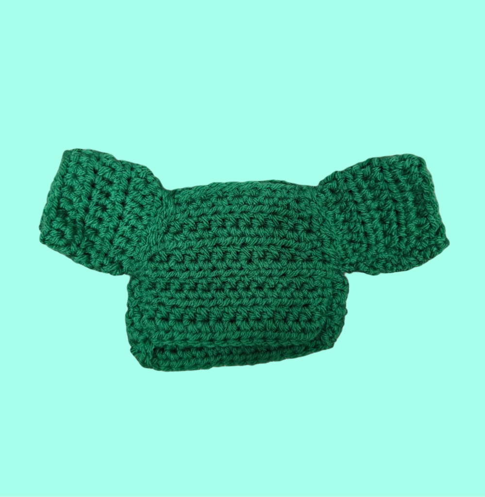 Stuffed Animal - Sweater - Hand-Crocheted for Black Nose Stuffed Squirrel