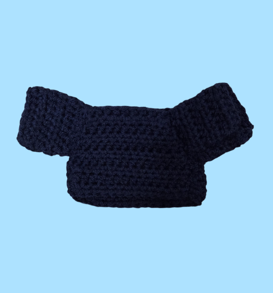 Stuffed Animal - Sweater - Hand-Crocheted for Black Nose Stuffed Squirrel
